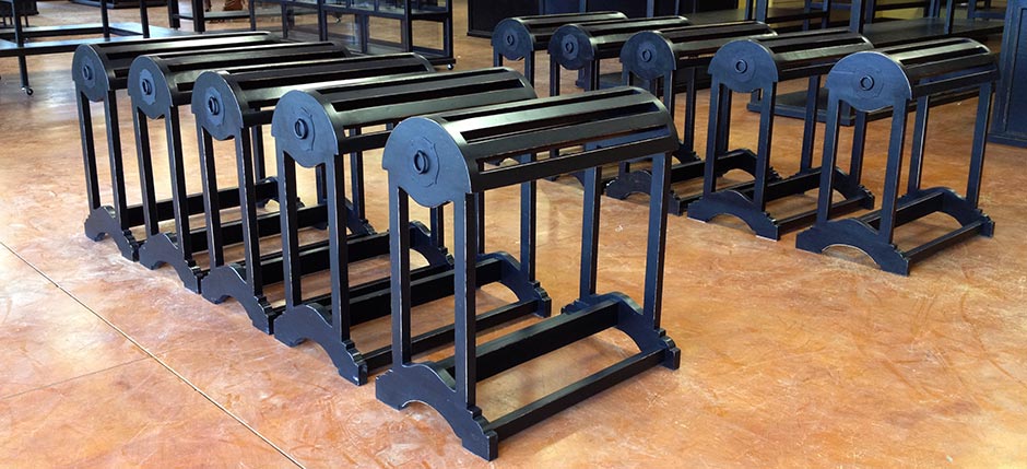 The Laredo Saddle Racks from Ranch Rack